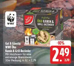 Edeka Gut & günstig wwf öko kamin & grill anzünder Angebot