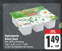 Edeka Vogtlandweide kräuter quark Angebot
