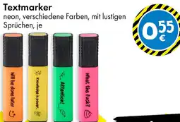 TEDi Textmarker Angebot