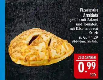 Marktkauf Pizzatasche arrabiata Angebot