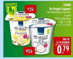 Marktkauf Edeka my veggie sojagurt natur Angebot
