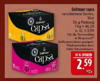 Marktkauf Dallmayr capsa belluno Angebot