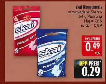 Marktkauf Skai fantastic berry kaugummis Angebot