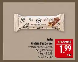 Marktkauf Koro protein bar deluxe Angebot
