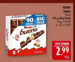 Marktkauf Kinder bueno 10er Angebot