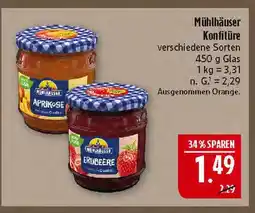 Marktkauf Mühlhäuser aprikose konfitüre Angebot