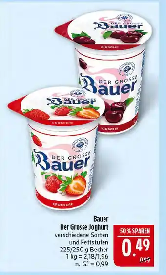 Marktkauf Bauer der grosse joghurt erdbeere Angebot