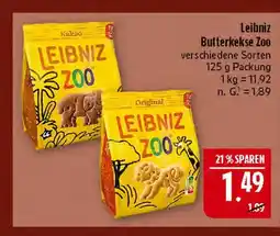 Marktkauf Leibniz butterkekse zoo kakao Angebot