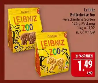 Marktkauf Leibniz butterkekse zoo kakao Angebot