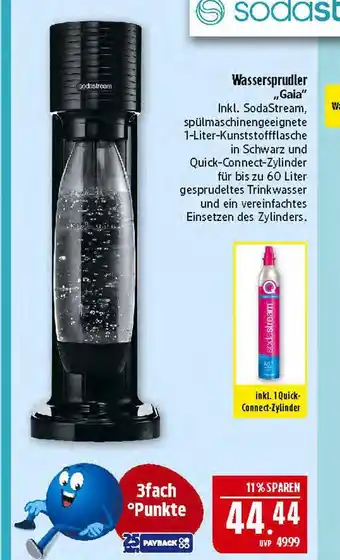 Marktkauf Sodastreaam wassersprudler gala Angebot