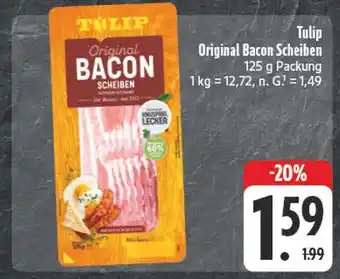 Edeka Tulip original bacon scheiben Angebot