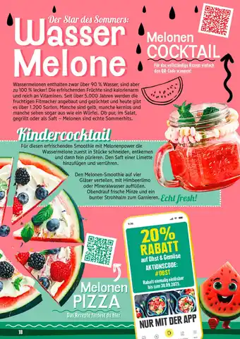 Marktkauf Wassermelone Angebot