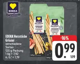 Edeka Edeka herzstücke grissini Angebot