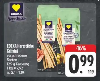Edeka Edeka herzstücke grissini Angebot