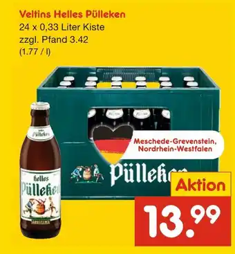 Netto Marken-Discount Veltins helles pülleken Angebot