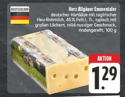 Edeka Herz allgäuer emmentaler Angebot