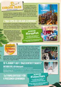 Marktkauf Europa park 2 tage familien-urlaub Angebot