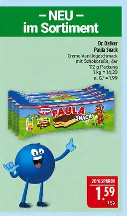 Marktkauf Dr. oetker paula snack Angebot