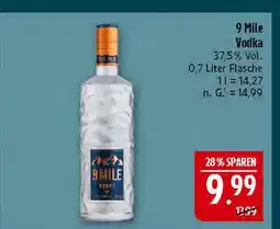 Marktkauf 9 mile 9 mile vodka Angebot
