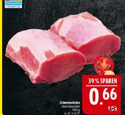 Marktkauf Schweinerücken ohne knochen Angebot