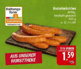 Marktkauf Brotzeitwürstchen Angebot