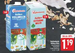 Edeka Vogtlandweide haltbare milch Angebot