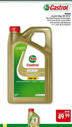 Marktkauf Castrol castrol edge 5w-30 ll Angebot