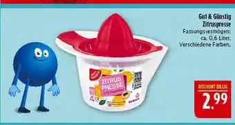 Marktkauf Gut & günstig zitruspresse Angebot