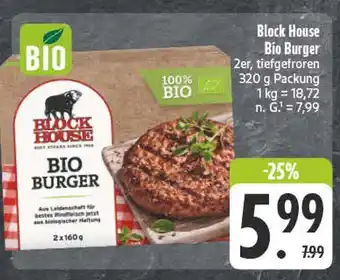 Edeka Block house bio burger Angebot
