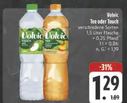 Edeka Volvic tee oder touch Angebot