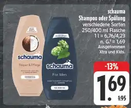 Edeka Schauma repair & pflege shampoo Angebot