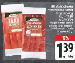 Edeka Abraham land schinken Angebot