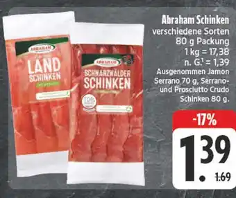 Edeka Abraham land schinken Angebot