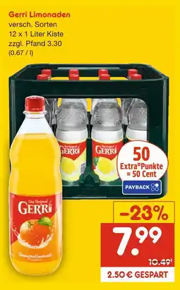 Netto Marken-Discount Gerri limonaden Angebot