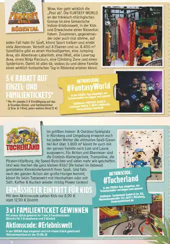 Edeka Funtasy world 5 € rabatt Angebot