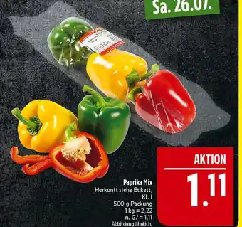 Marktkauf Paprika mix Angebot
