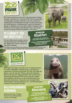 Marktkauf Zoo park erfurt tagesticket zoo park erfurt Angebot