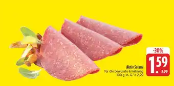 Edeka Aktiv salami Angebot
