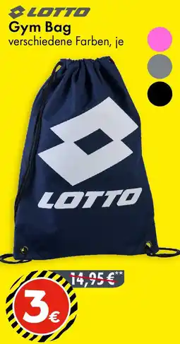 TEDi LOTTO Gym Bag Angebot