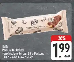 Edeka Koro protein bar deluxe Angebot