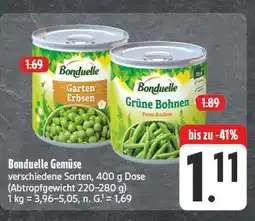Edeka Bonduelle garten erbsen Angebot