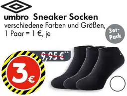 TEDi umbro Sneaker Socken Angebot
