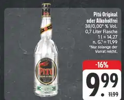 Edeka Pitú original Angebot