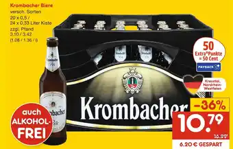 Netto Marken-Discount Krombacher krombacher biere Angebot