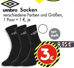 TEDi umbro Socken Angebot