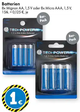 TEDi TEDI POWER Batterien Angebot