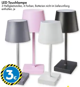 TEDi LED Touchlampe Angebot