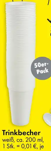 TEDi Trinkbecher Angebot