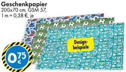 TEDi Geschenkpapier Angebot