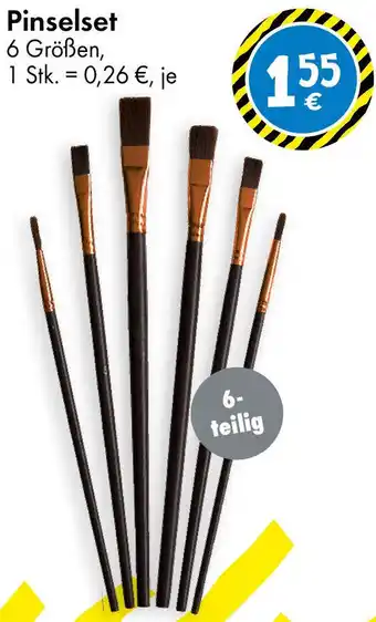 TEDi Pinselset Angebot